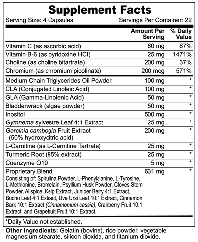 Salutaris Super Fat Burner