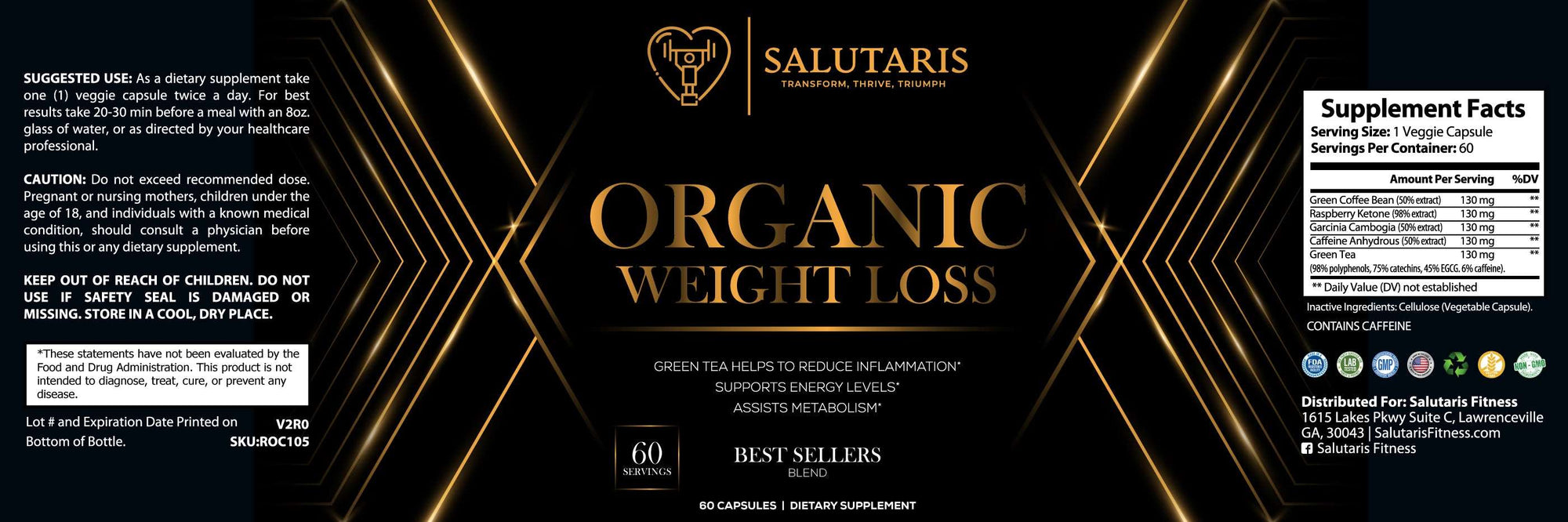 Salutaris Organic Weight Loss