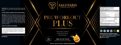 Salutaris Pre-Workout Plus