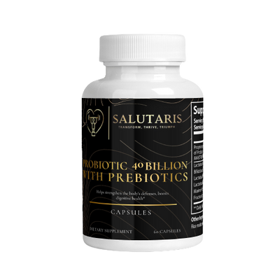 Salutaris Probiotic 40 Billion with Prebiotics