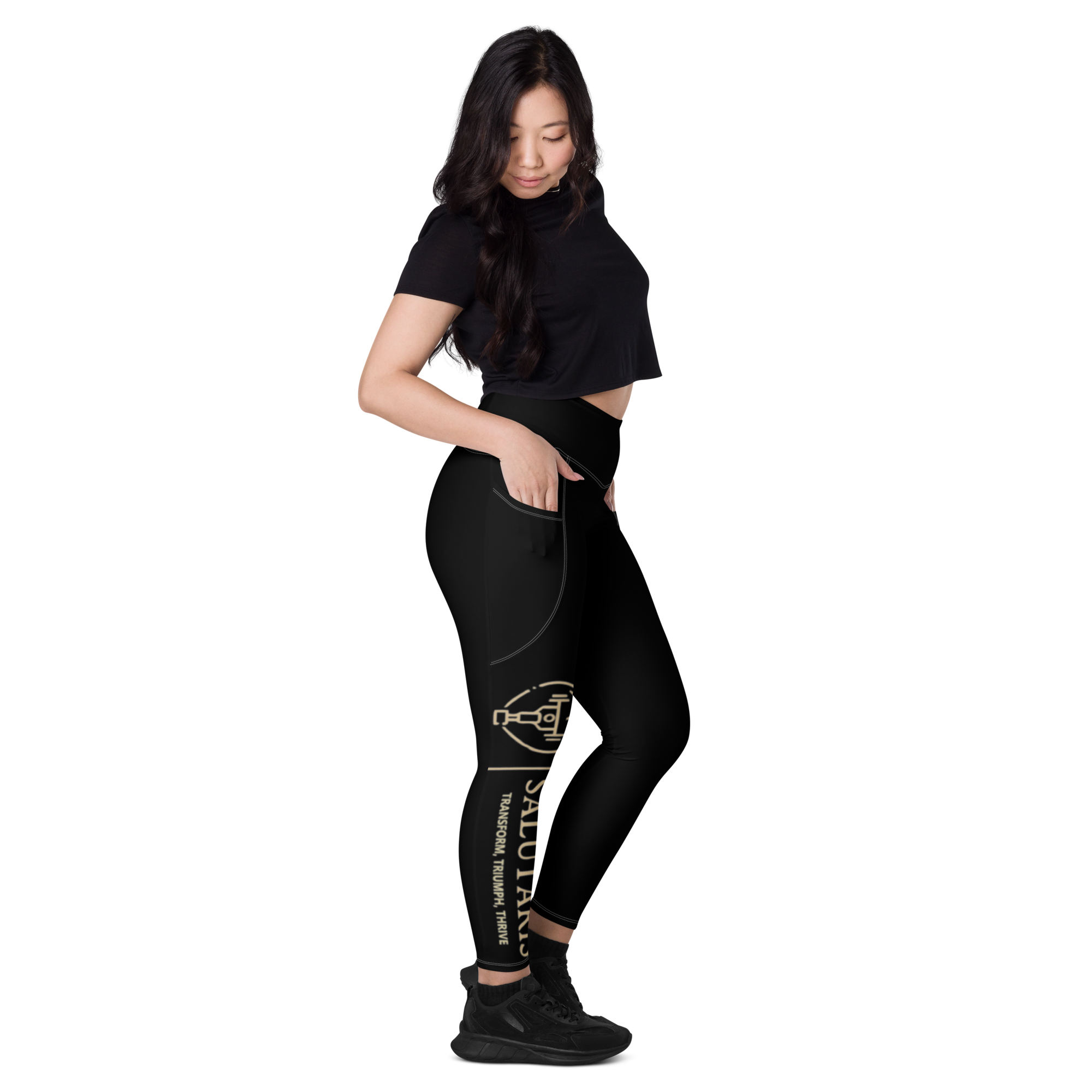 Salutaris Leggings with Pockets - Salutaris Health and Fitness