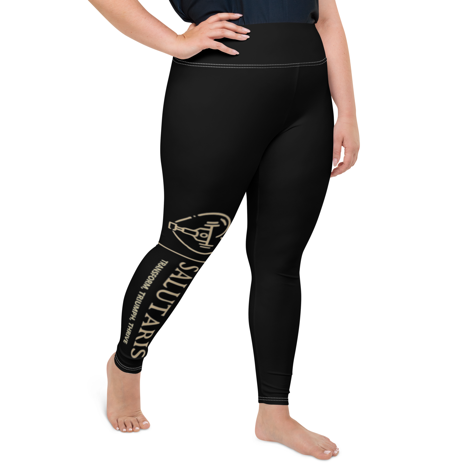 Salutaris Plus Size Leggings - Salutaris Health and Fitness