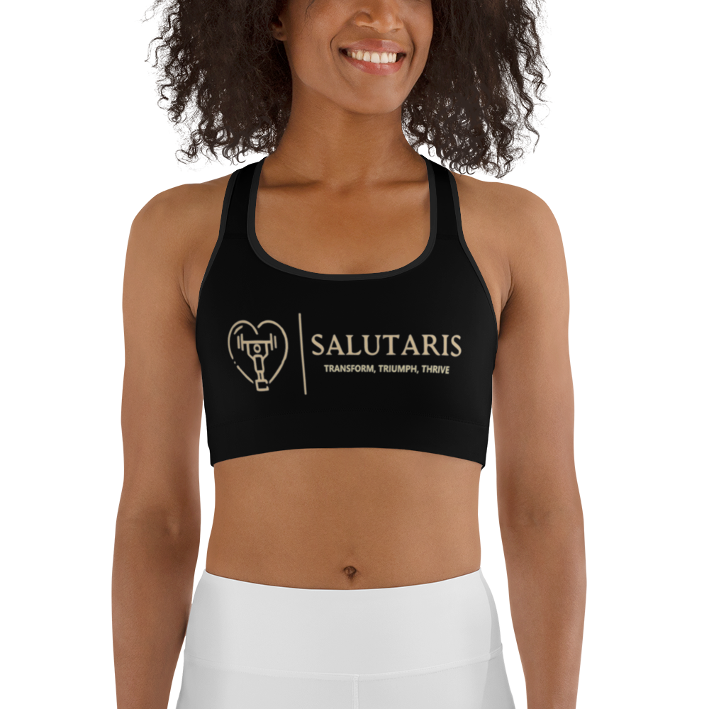 Salutaris Padded Sports Bra - Salutaris Health and Fitness