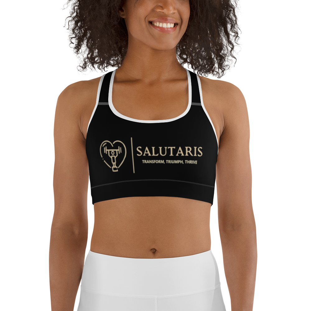 Salutaris Padded Sports Bra - Salutaris Health and Fitness