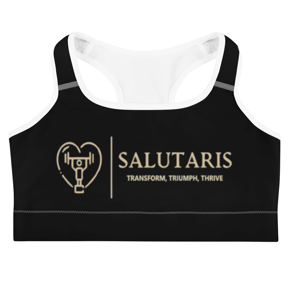 Salutaris Padded Sports Bra - Salutaris Health and Fitness