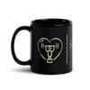 Salutaris Black Glossy Mug