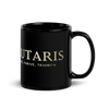 Salutaris Black Glossy Mug