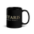 Salutaris Black Glossy Mug