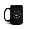 Salutaris Black Glossy Mug