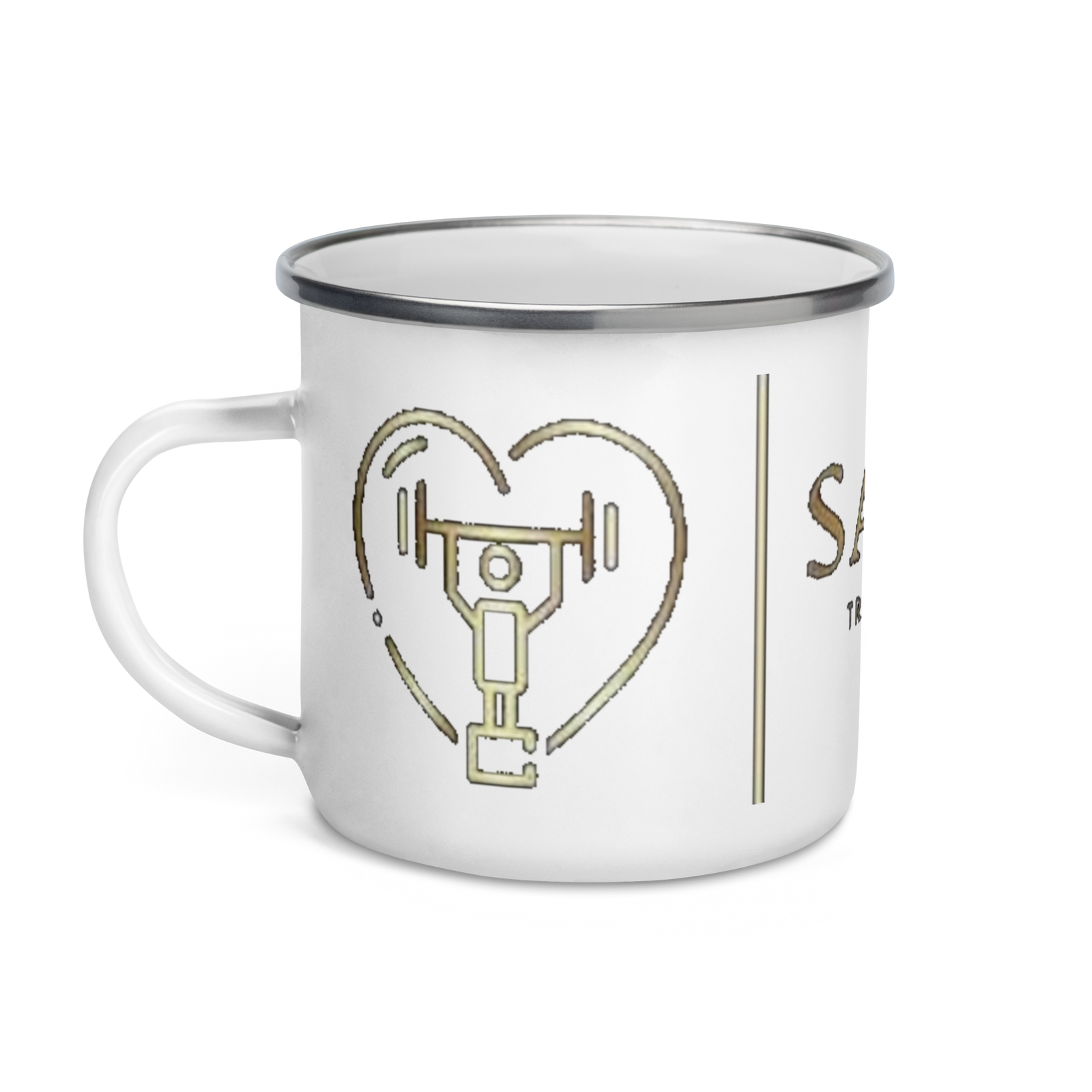 Salutaris Enamel Mug - Salutaris Health and Fitness