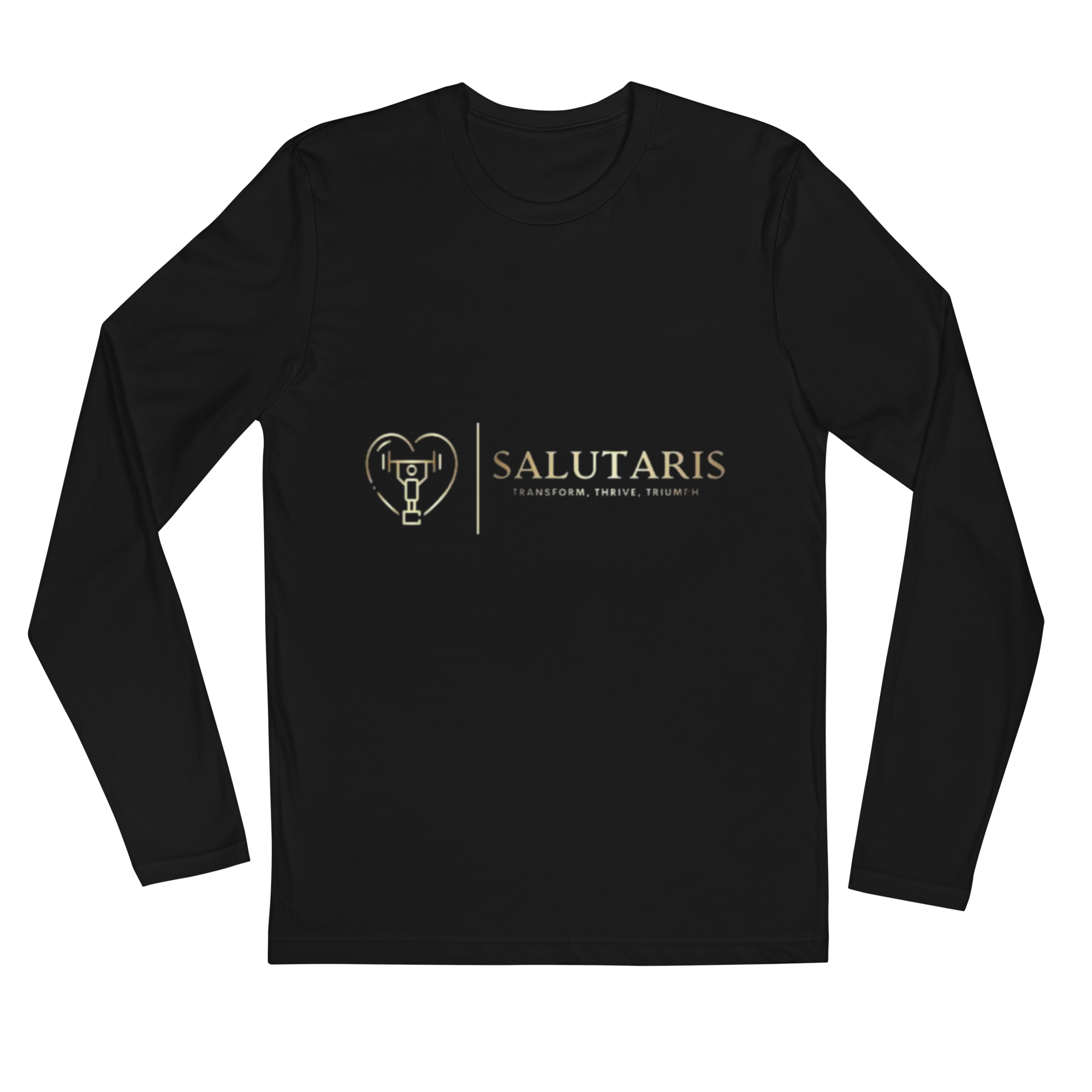 Salutaris Men's Long Sleeve Fitted Crew