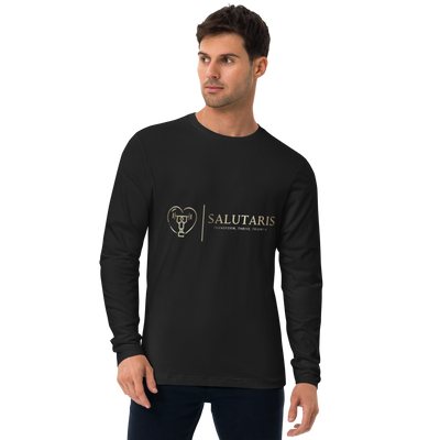 Salutaris Men's Long Sleeve Fitted Crew