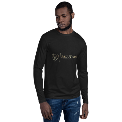 Salutaris Men's Long Sleeve Fitted Crew