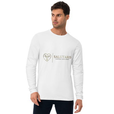 Salutaris Men's Long Sleeve Fitted Crew