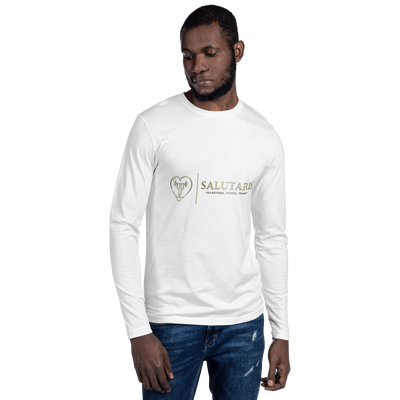 Salutaris Men's Long Sleeve Fitted Crew