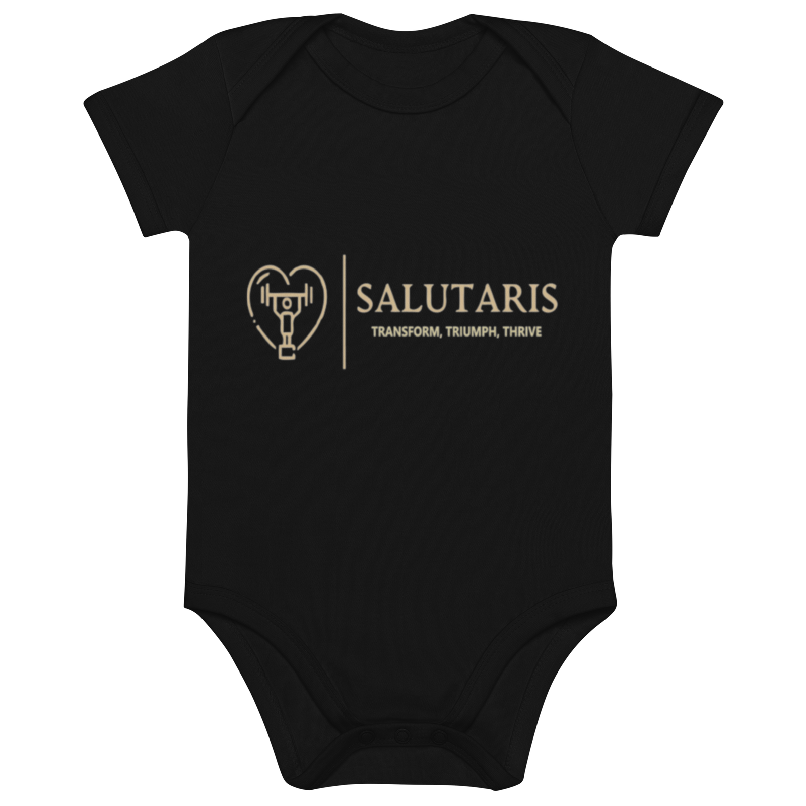 Salutaris Organic Cotton Baby Bodysuit - Salutaris Health and Fitness