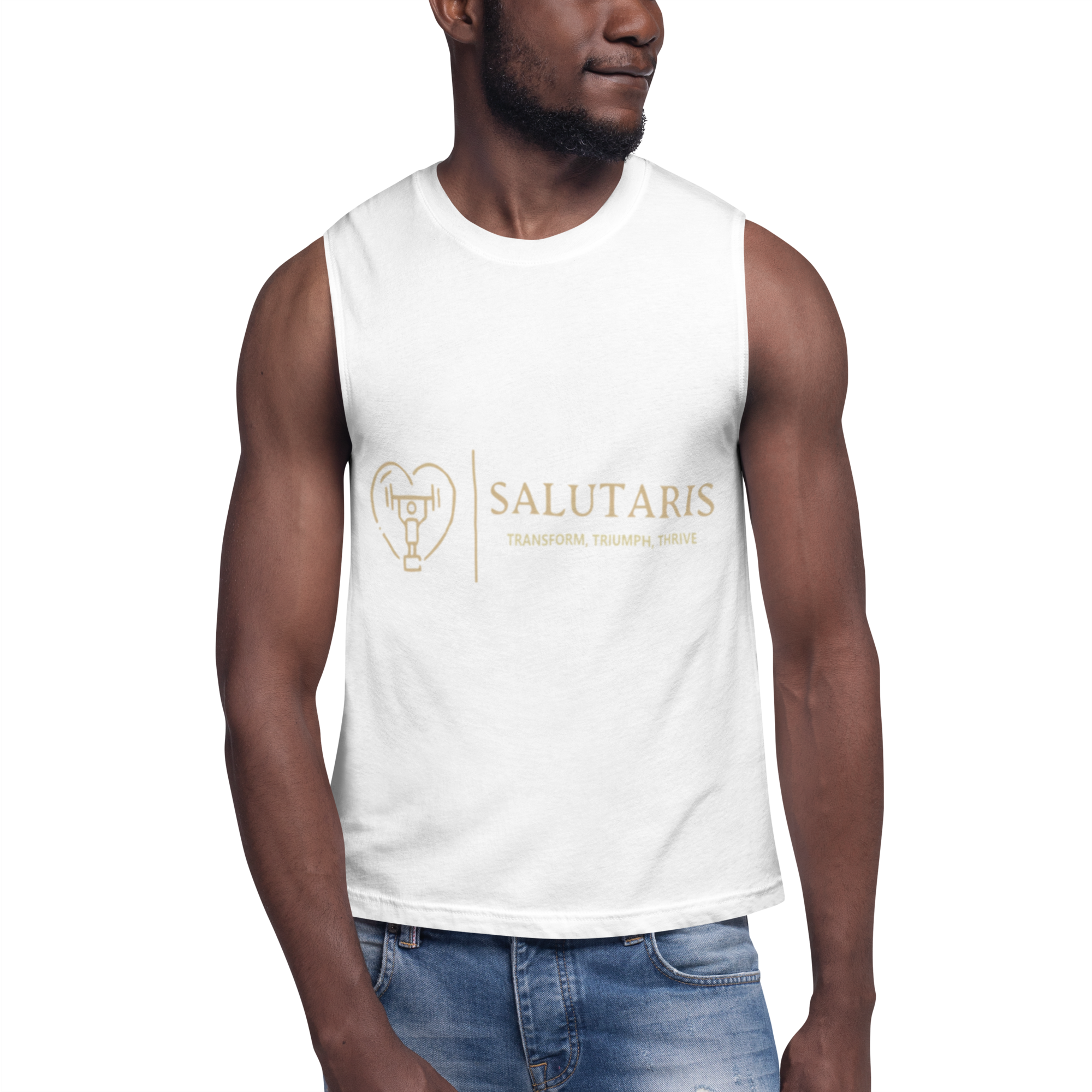 Salutaris Men's Muscle Shirt - Salutaris Health and Fitness
