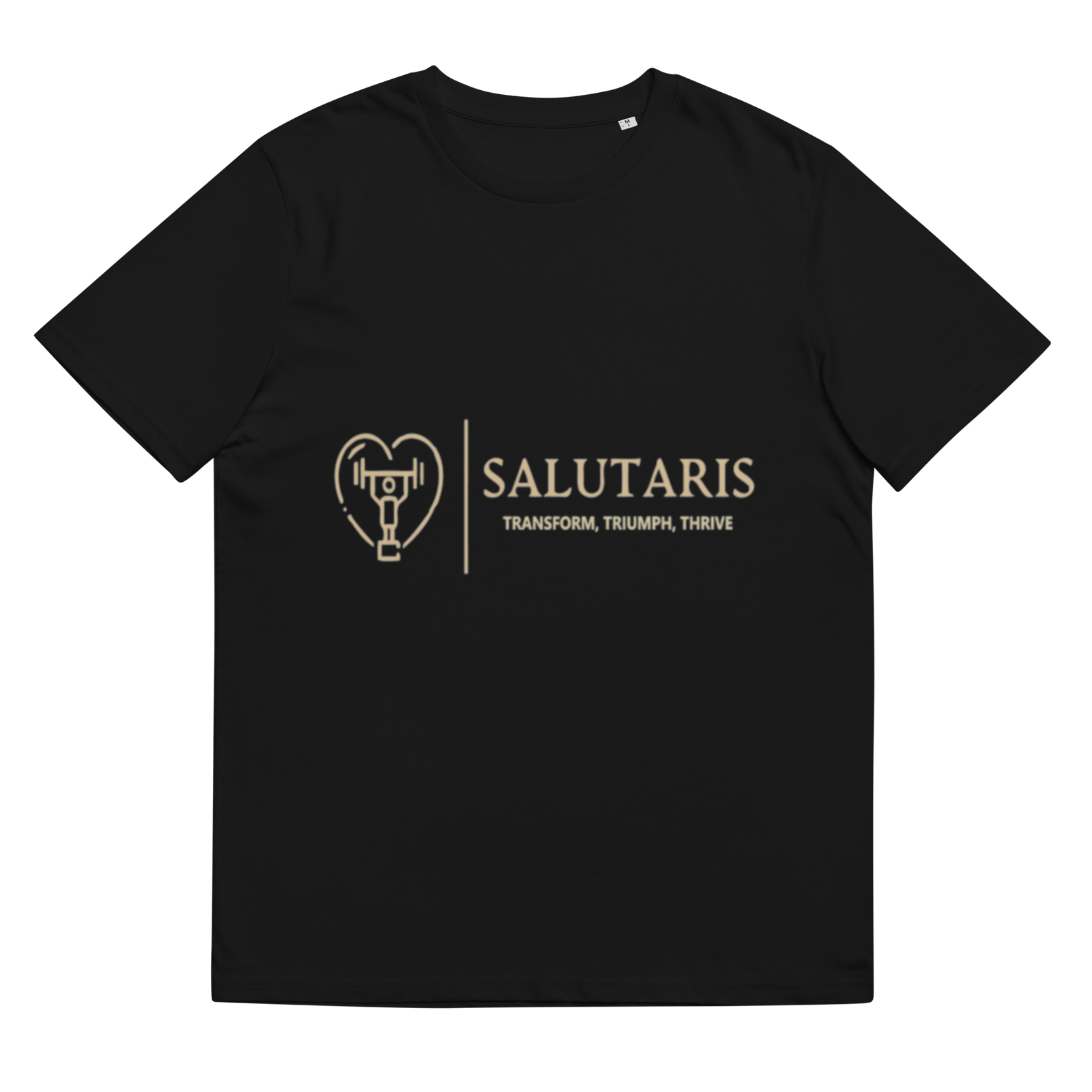 Salutaris Unisex Organic Cotton T-Shirt - Salutaris Health and Fitness