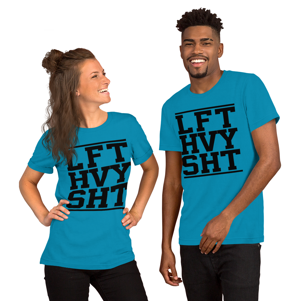 LFT HVY SHT Unisex T-Shirt - Salutaris Health and Fitness