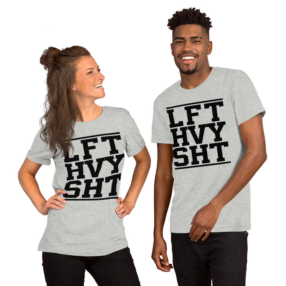 LFT HVY SHT Unisex T-Shirt - Salutaris Health and Fitness