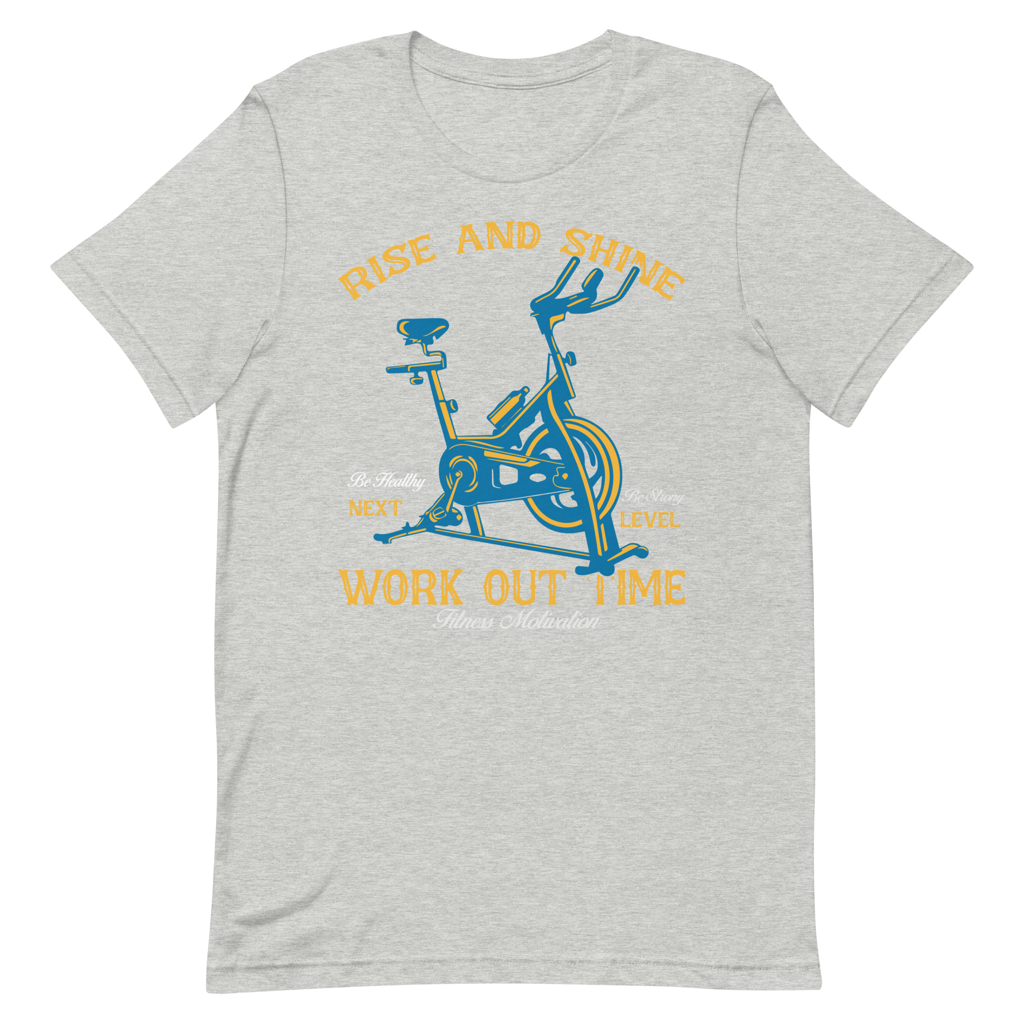 Rise and Shine Workout Time Unisex T-Shirt - Salutaris Health and Fitness