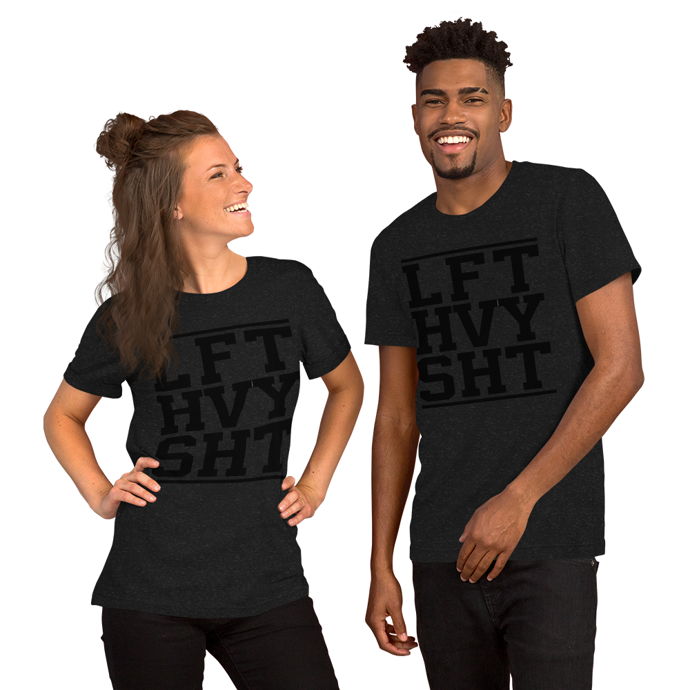 LFT HVY SHT Unisex T-Shirt - Salutaris Health and Fitness