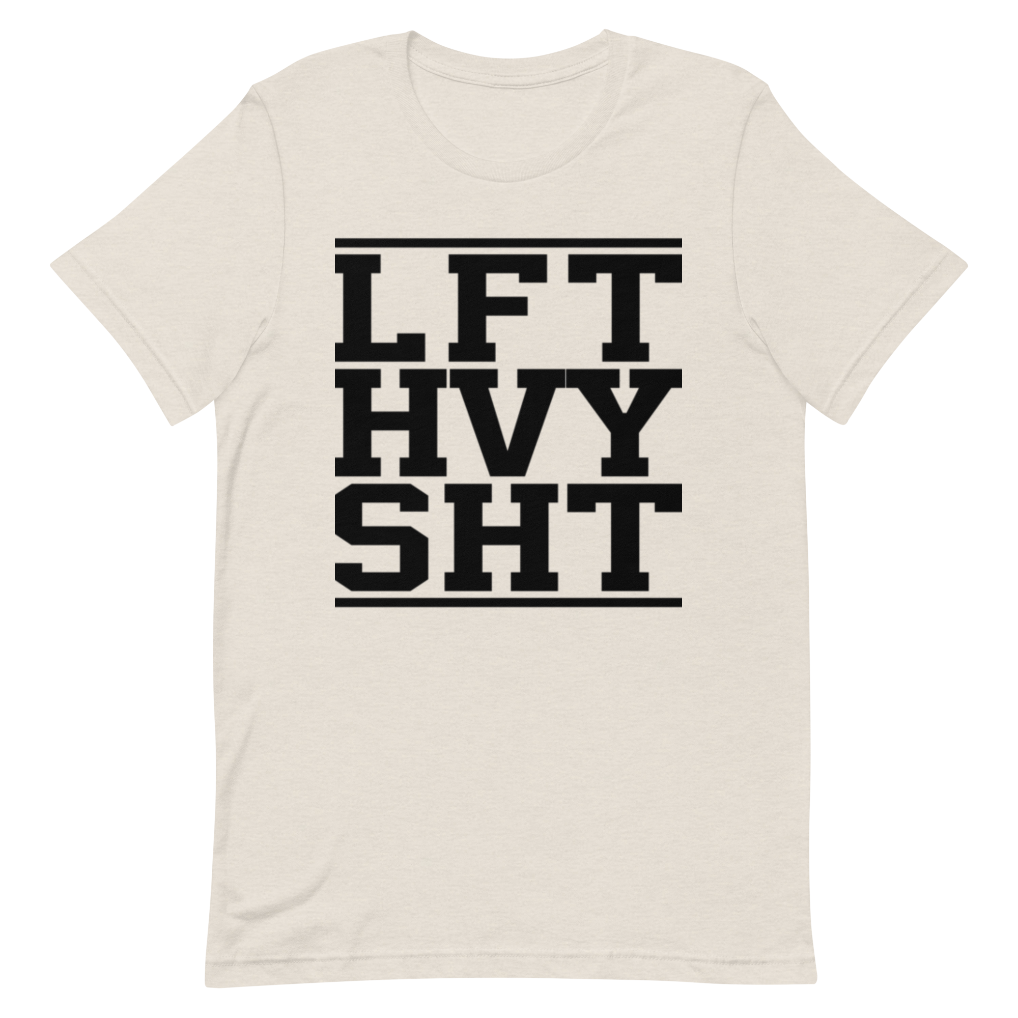 LFT HVY SHT Unisex T-Shirt - Salutaris Health and Fitness