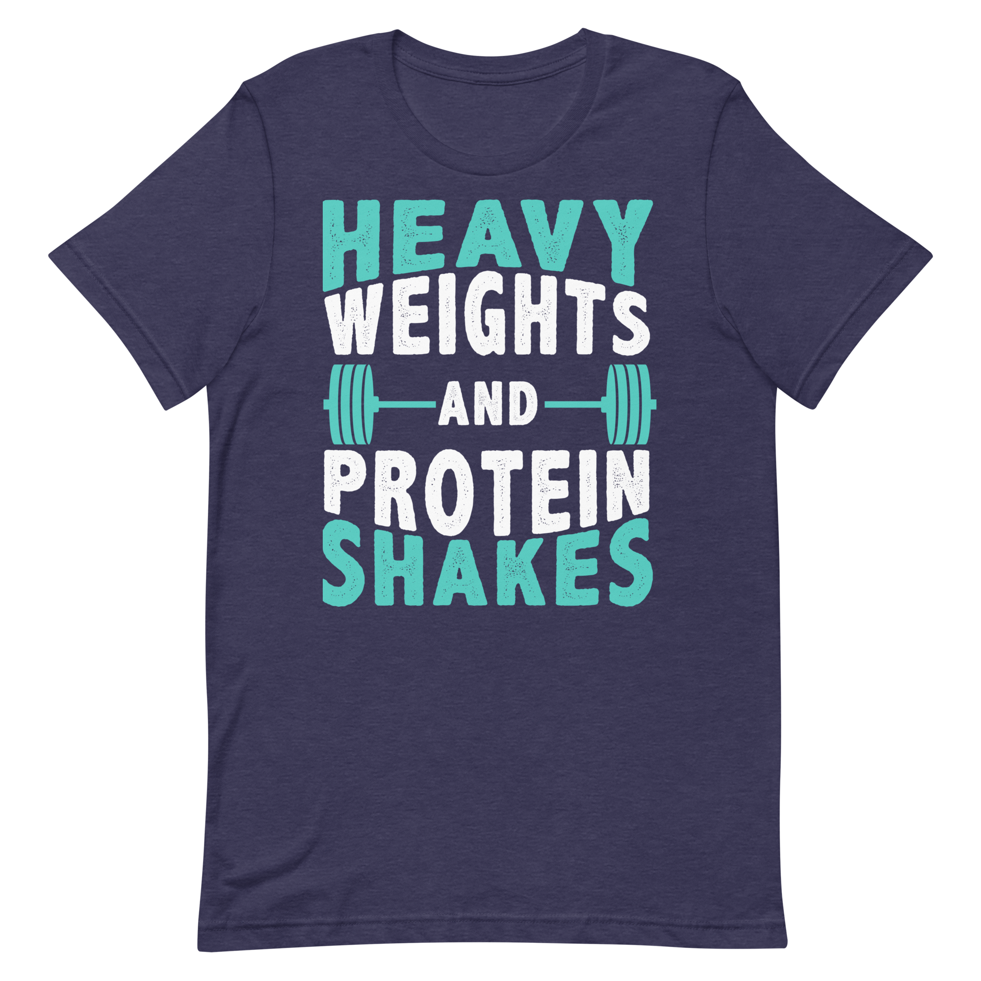 Heavy Weights and Protein Shakes Unisex T-Shirt - Salutaris Health and Fitness