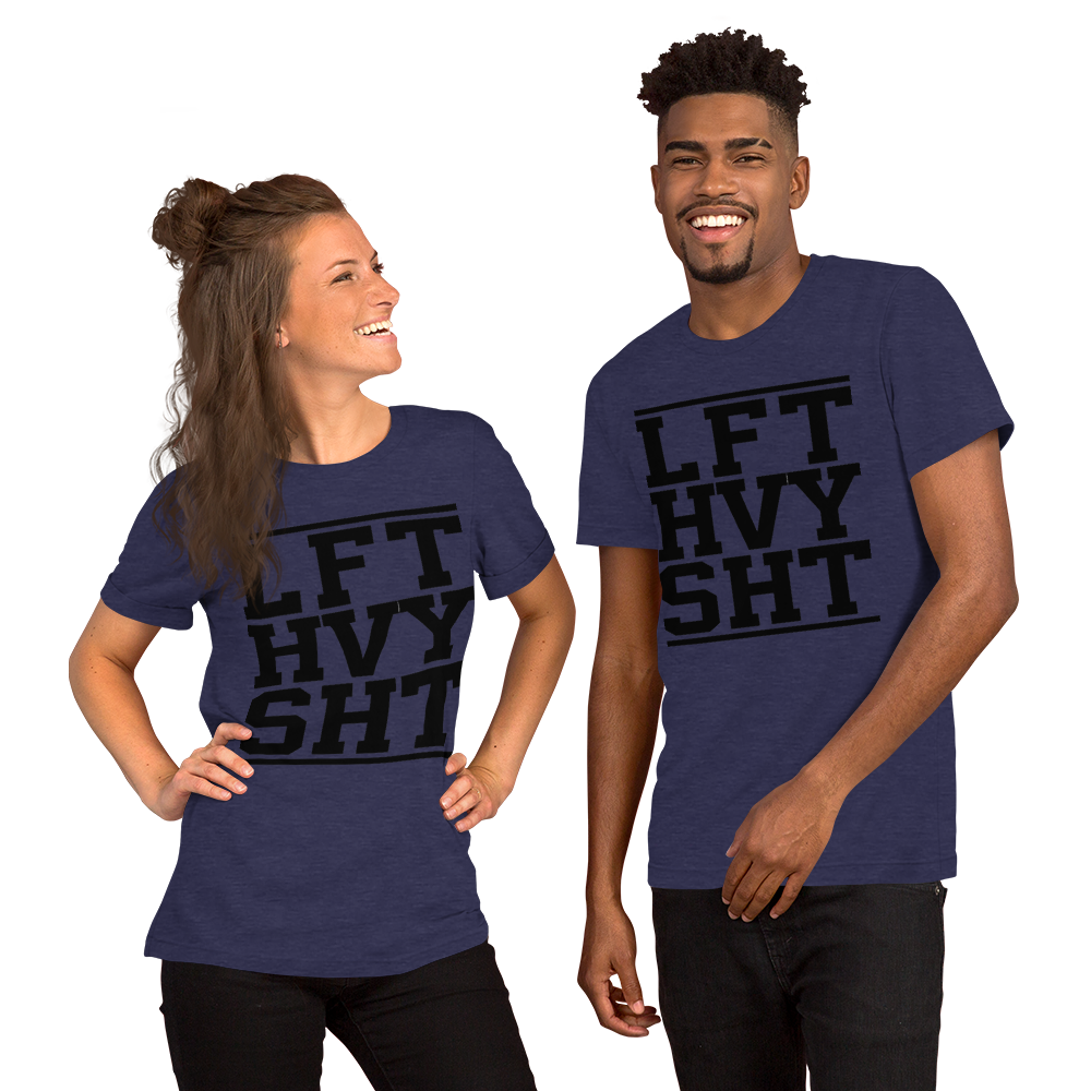 LFT HVY SHT Unisex T-Shirt - Salutaris Health and Fitness