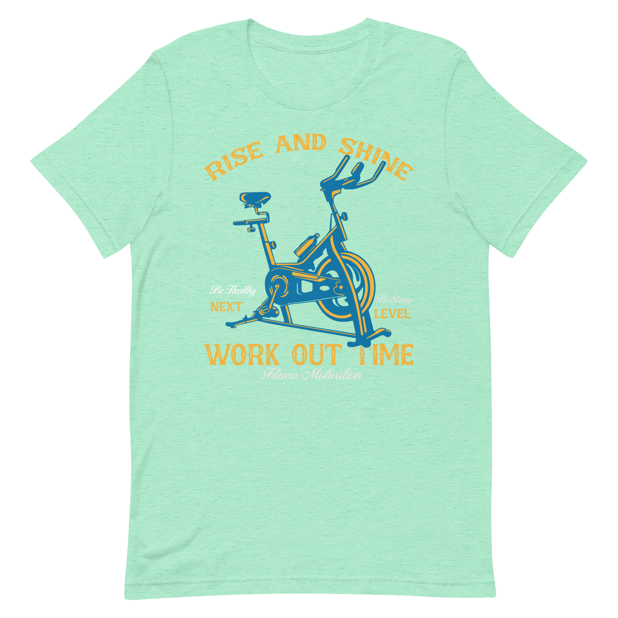 Rise and Shine Workout Time Unisex T-Shirt - Salutaris Health and Fitness