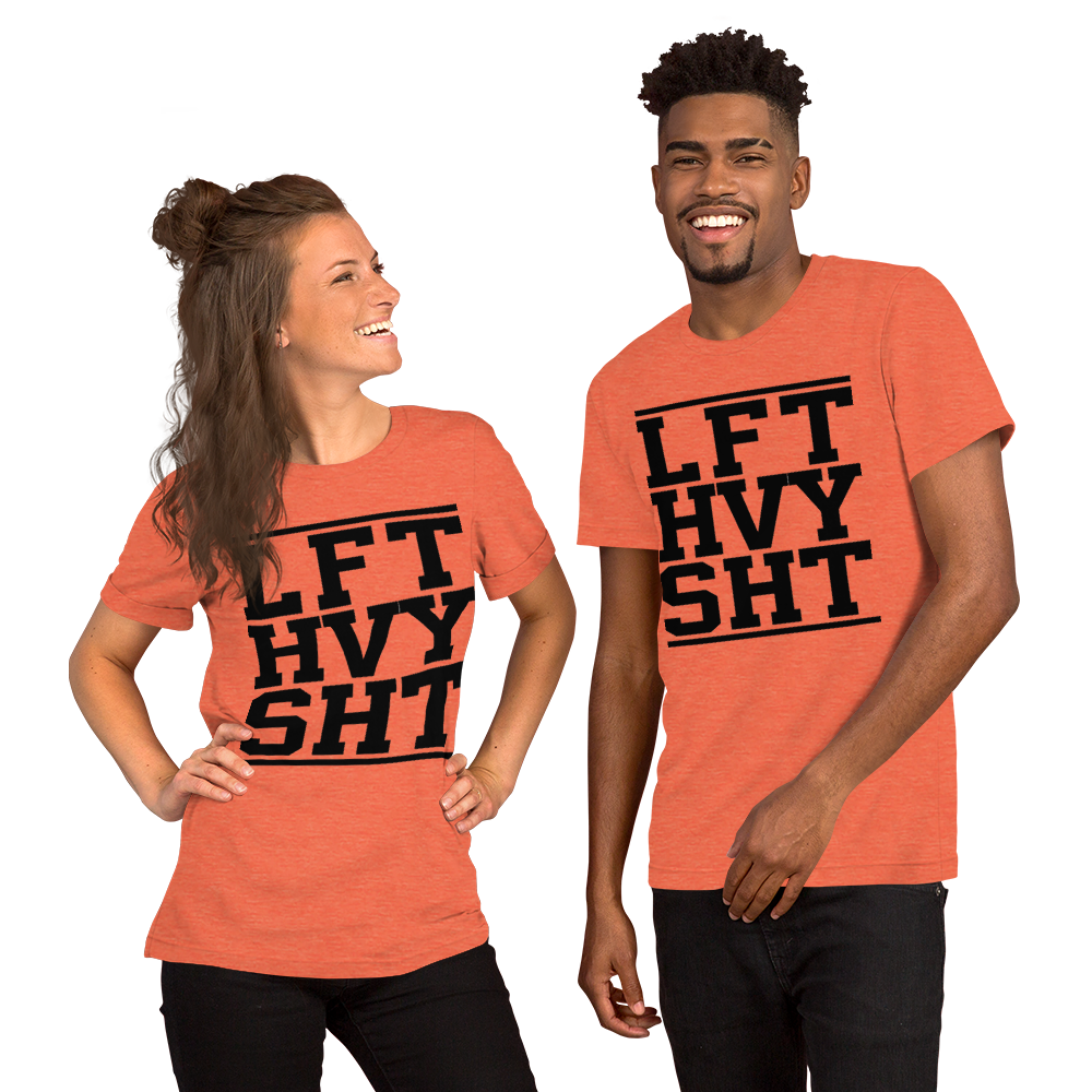 LFT HVY SHT Unisex T-Shirt - Salutaris Health and Fitness