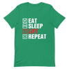 Eat Sleep Lift Repeat Unisex T-Shirt