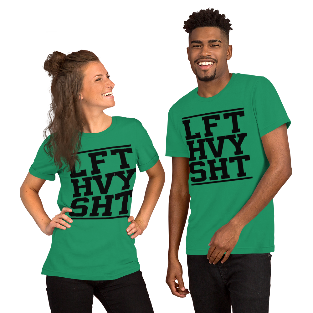 LFT HVY SHT Unisex T-Shirt - Salutaris Health and Fitness