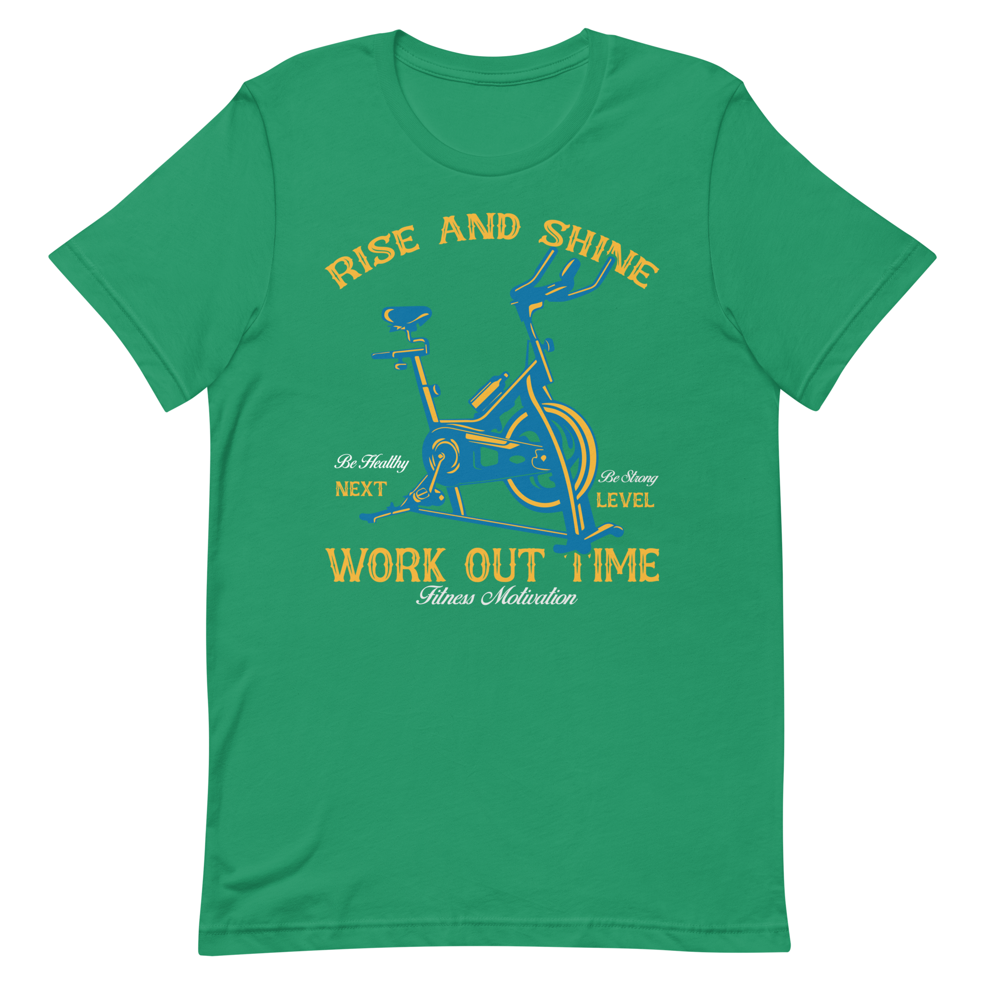 Rise and Shine Workout Time Unisex T-Shirt - Salutaris Health and Fitness