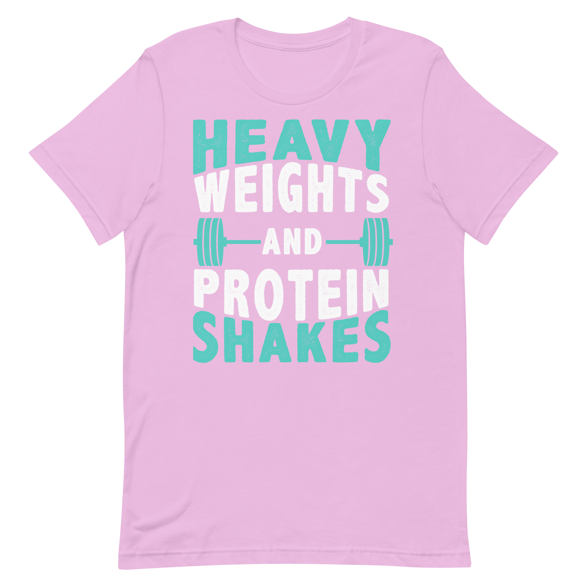 Heavy Weights and Protein Shakes Unisex T-Shirt - Salutaris Health and Fitness
