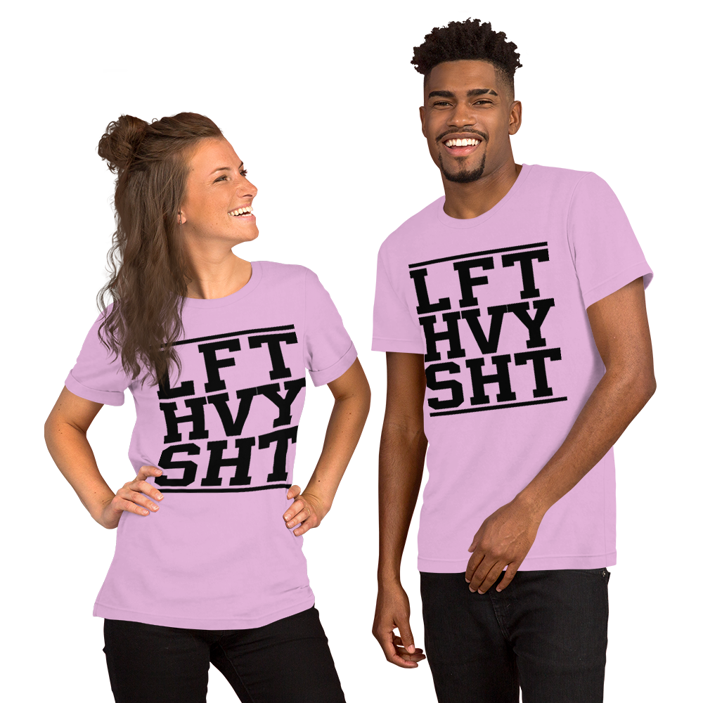 LFT HVY SHT Unisex T-Shirt - Salutaris Health and Fitness