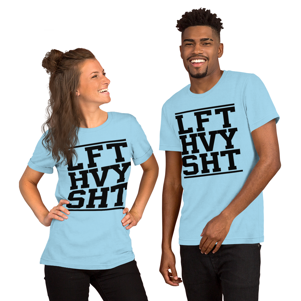 LFT HVY SHT Unisex T-Shirt - Salutaris Health and Fitness