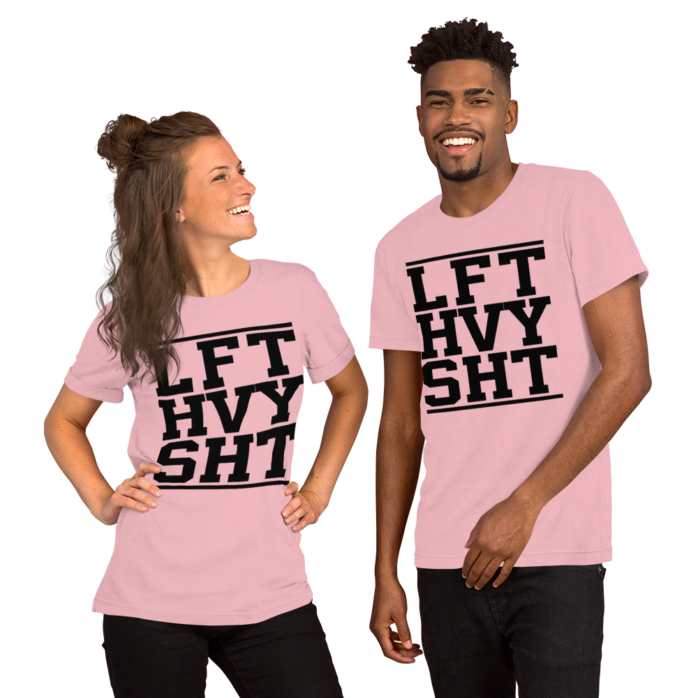 LFT HVY SHT Unisex T-Shirt - Salutaris Health and Fitness