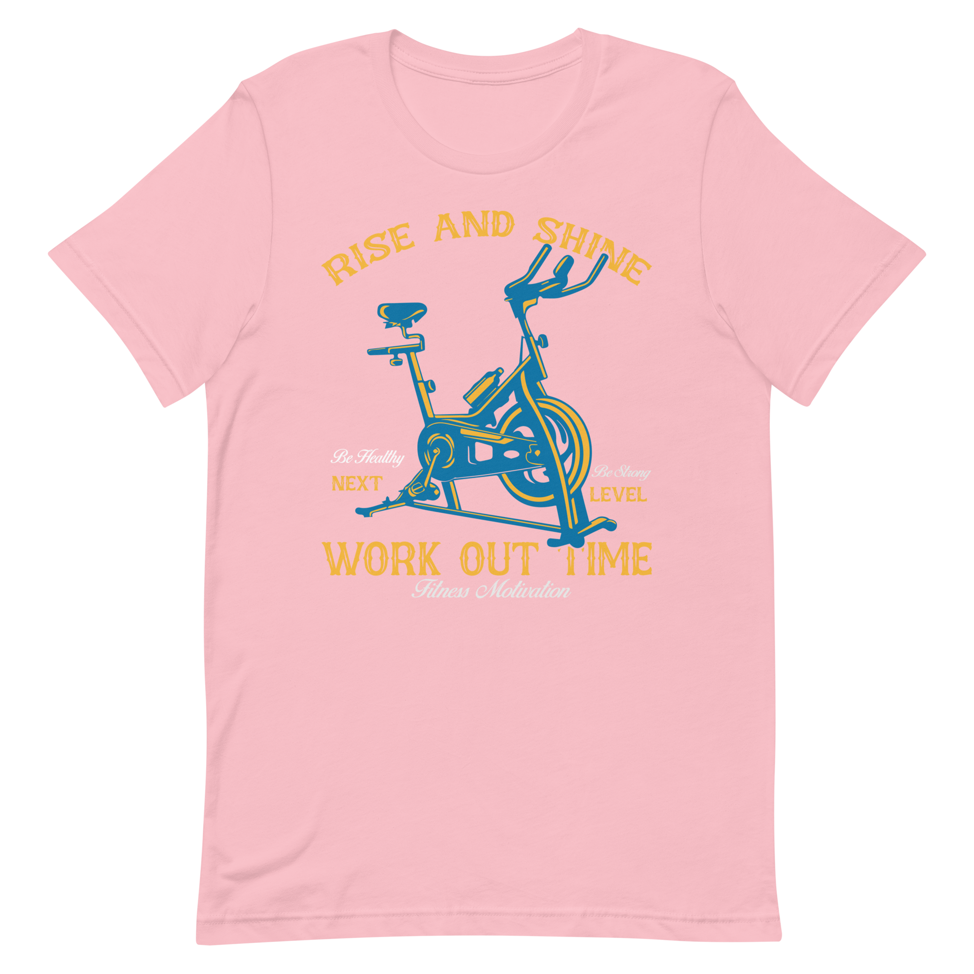 Rise and Shine Workout Time Unisex T-Shirt - Salutaris Health and Fitness
