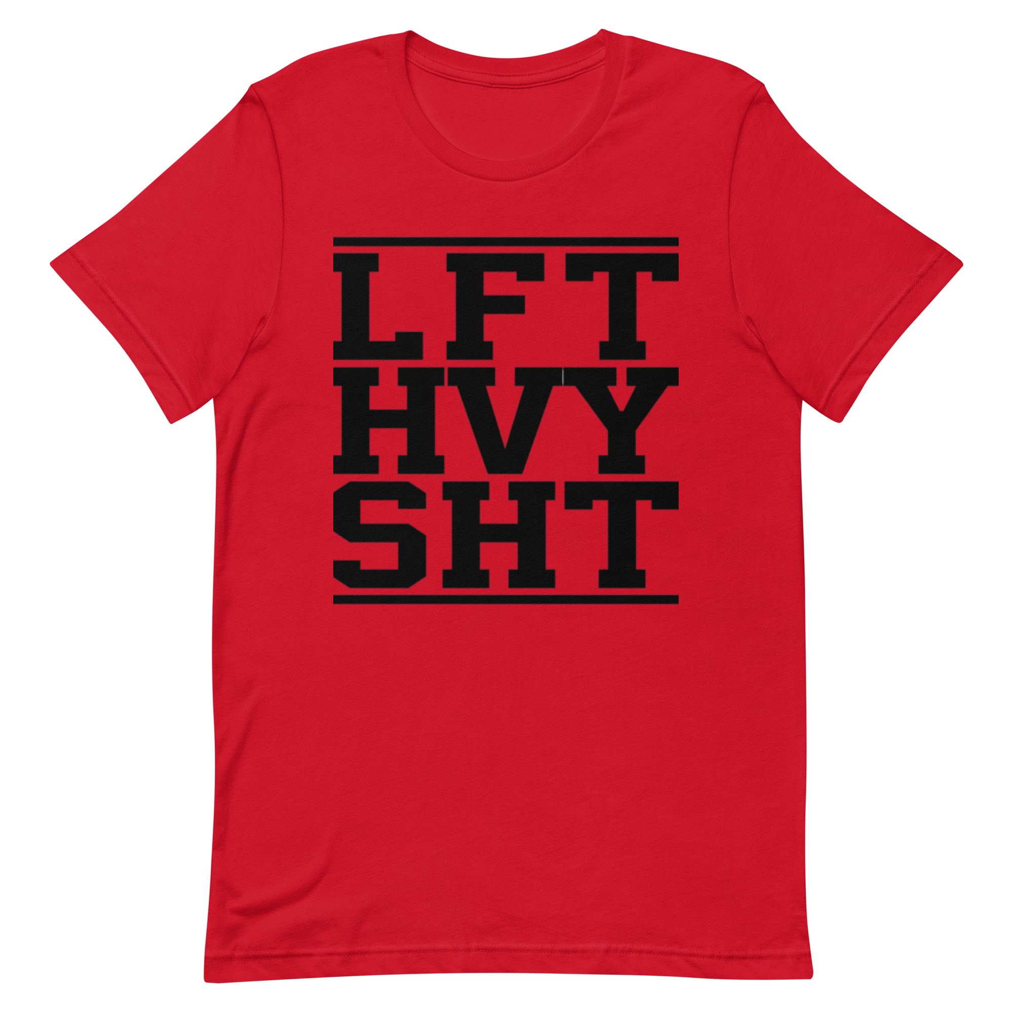 LFT HVY SHT Unisex T-Shirt - Salutaris Health and Fitness