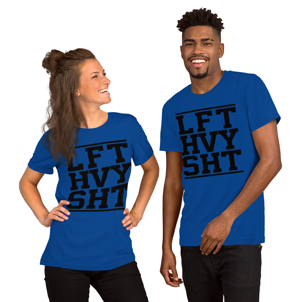 LFT HVY SHT Unisex T-Shirt - Salutaris Health and Fitness