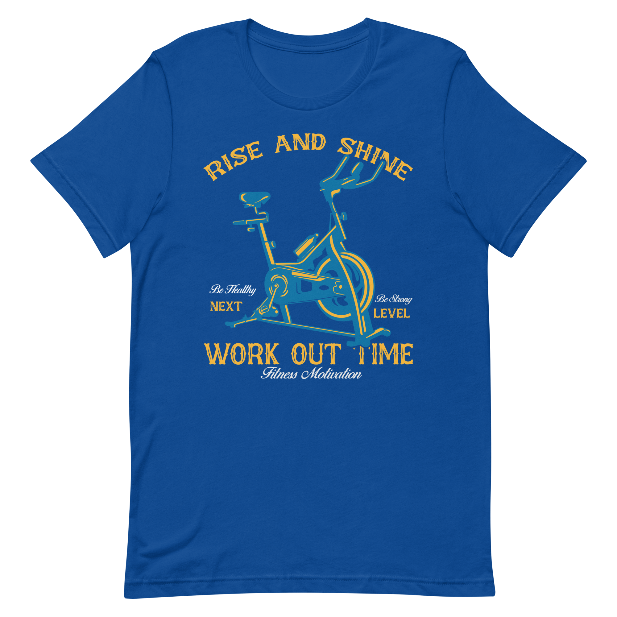 Rise and Shine Workout Time Unisex T-Shirt - Salutaris Health and Fitness