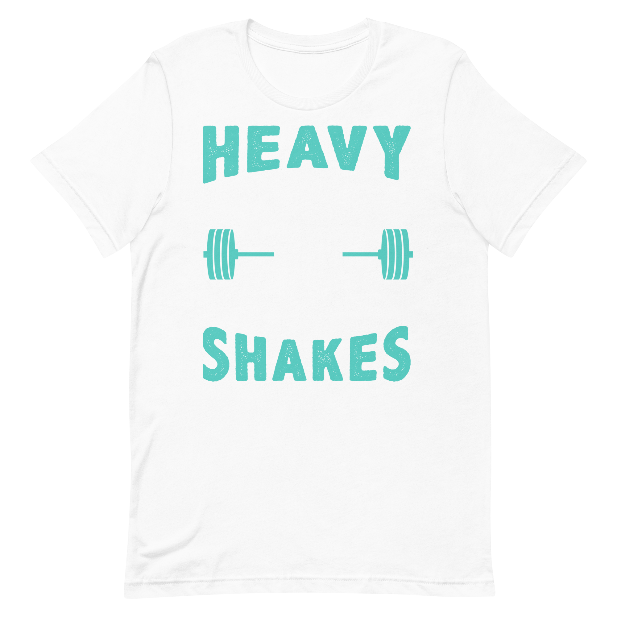 Heavy Weights and Protein Shakes Unisex T-Shirt - Salutaris Health and Fitness