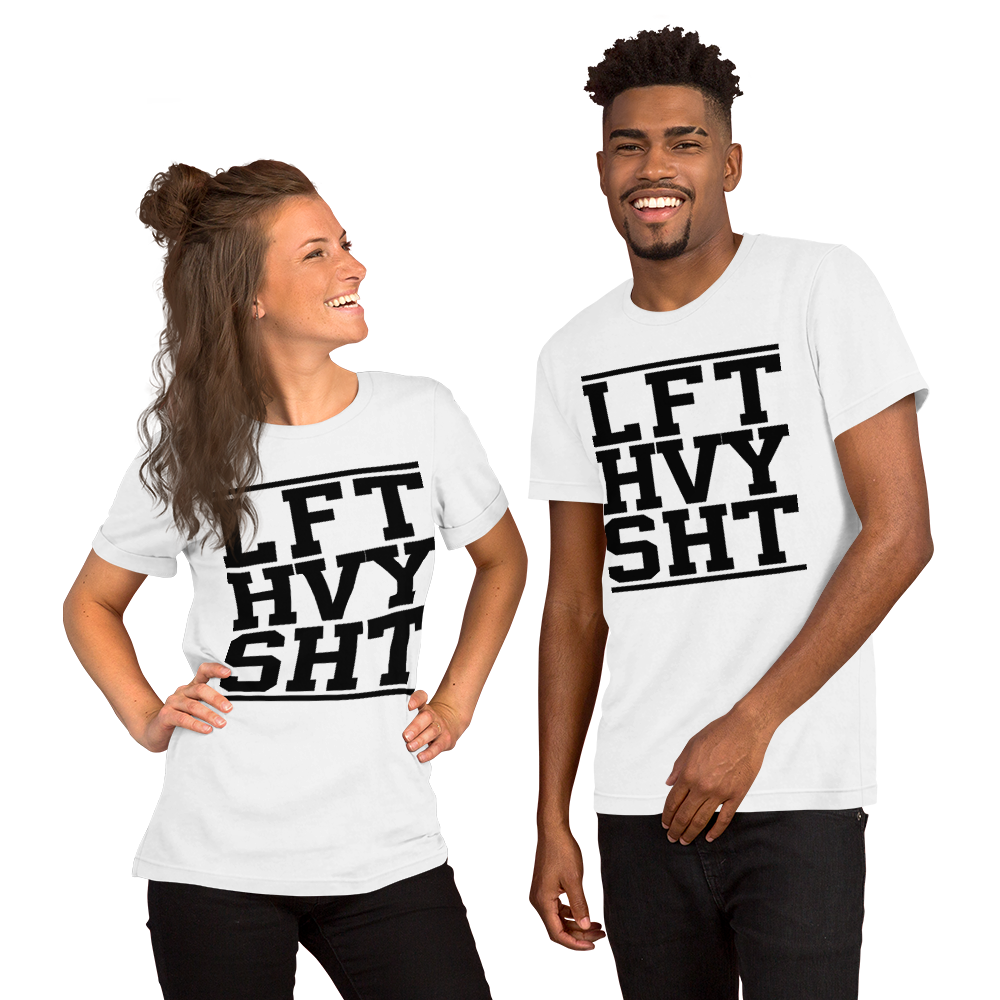 LFT HVY SHT Unisex T-Shirt - Salutaris Health and Fitness