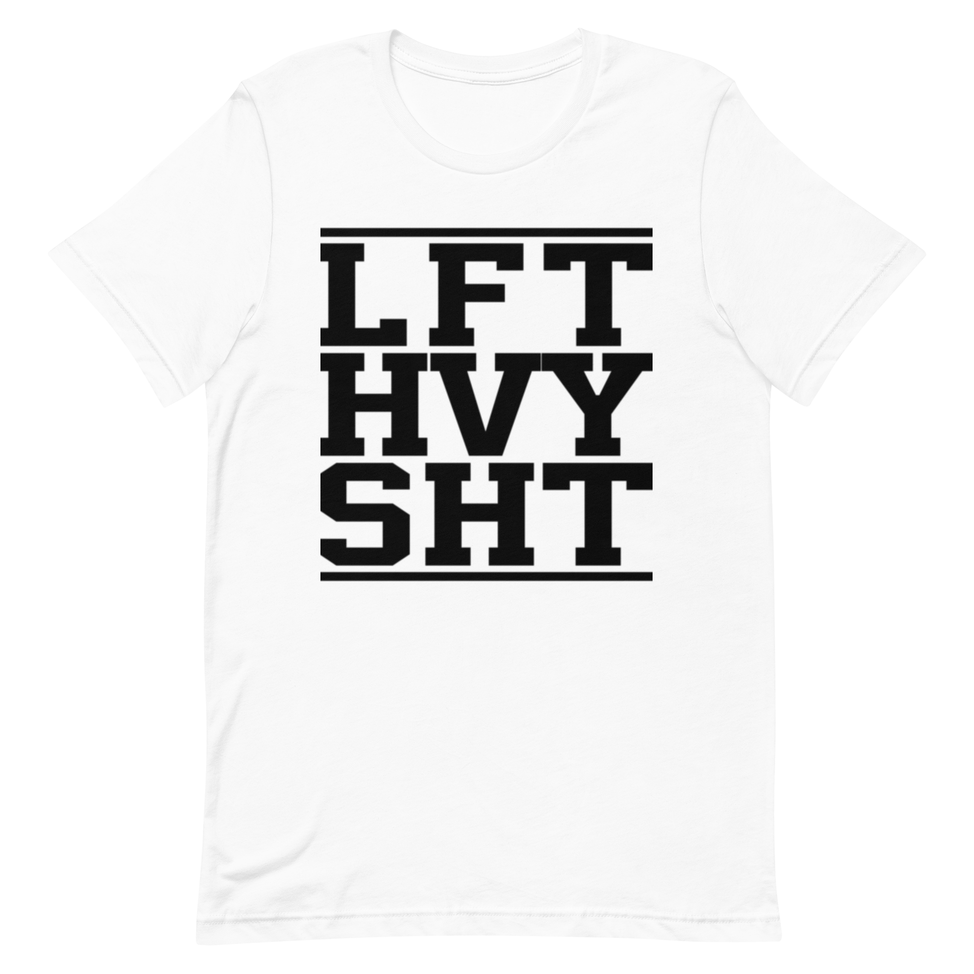 LFT HVY SHT Unisex T-Shirt - Salutaris Health and Fitness
