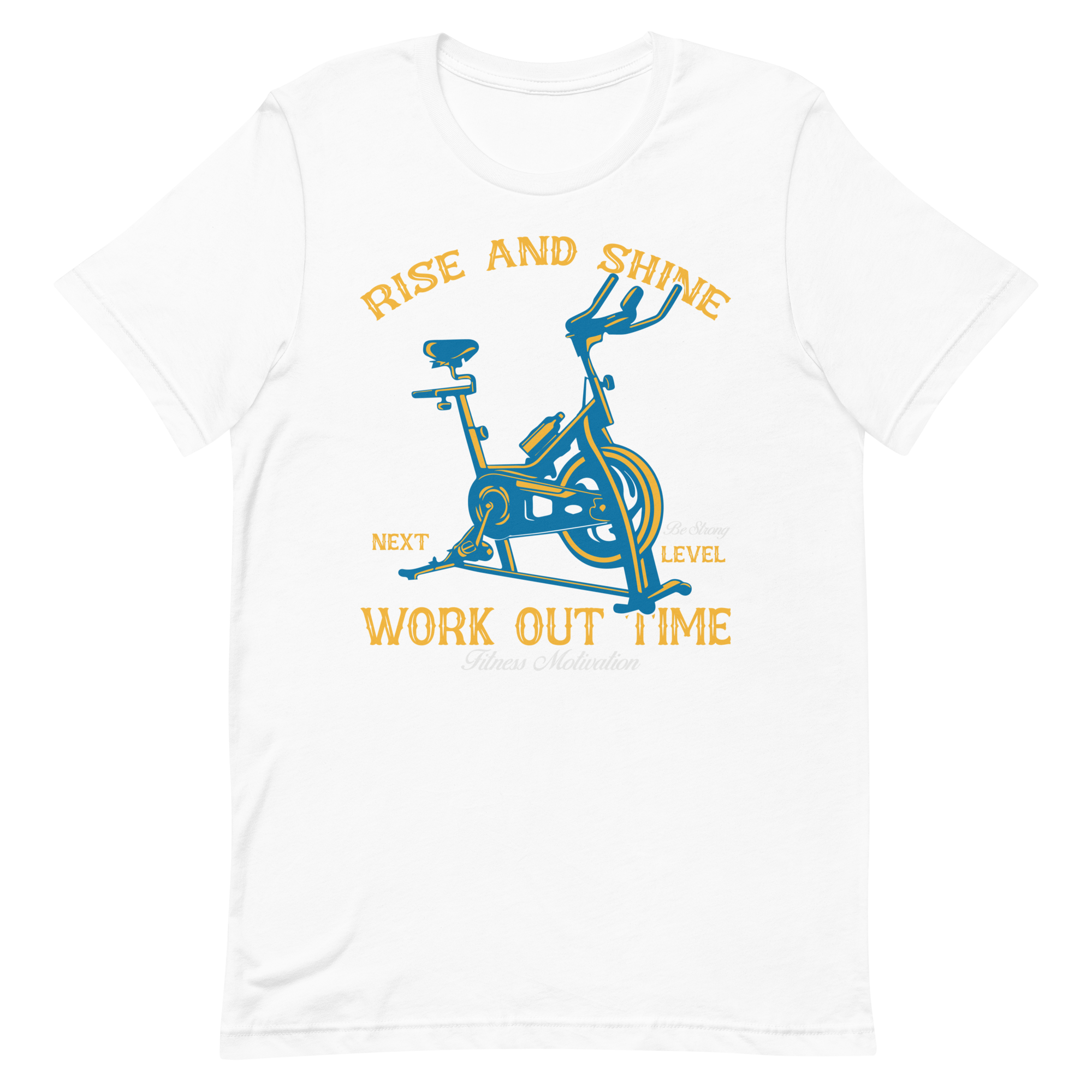 Rise and Shine Workout Time Unisex T-Shirt - Salutaris Health and Fitness