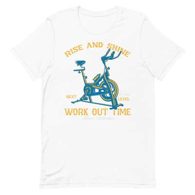 Rise and Shine Workout Time Unisex T-Shirt