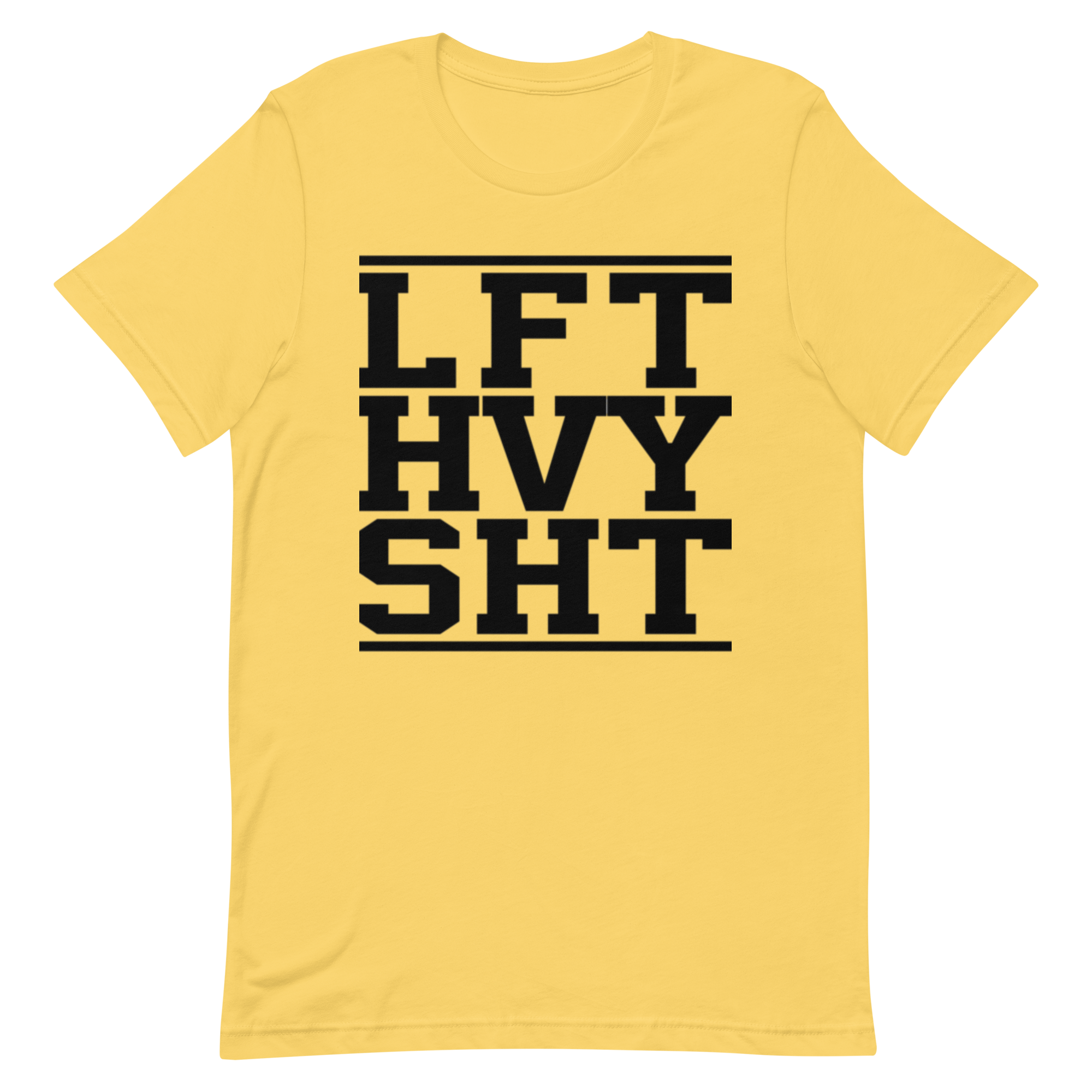 LFT HVY SHT Unisex T-Shirt - Salutaris Health and Fitness