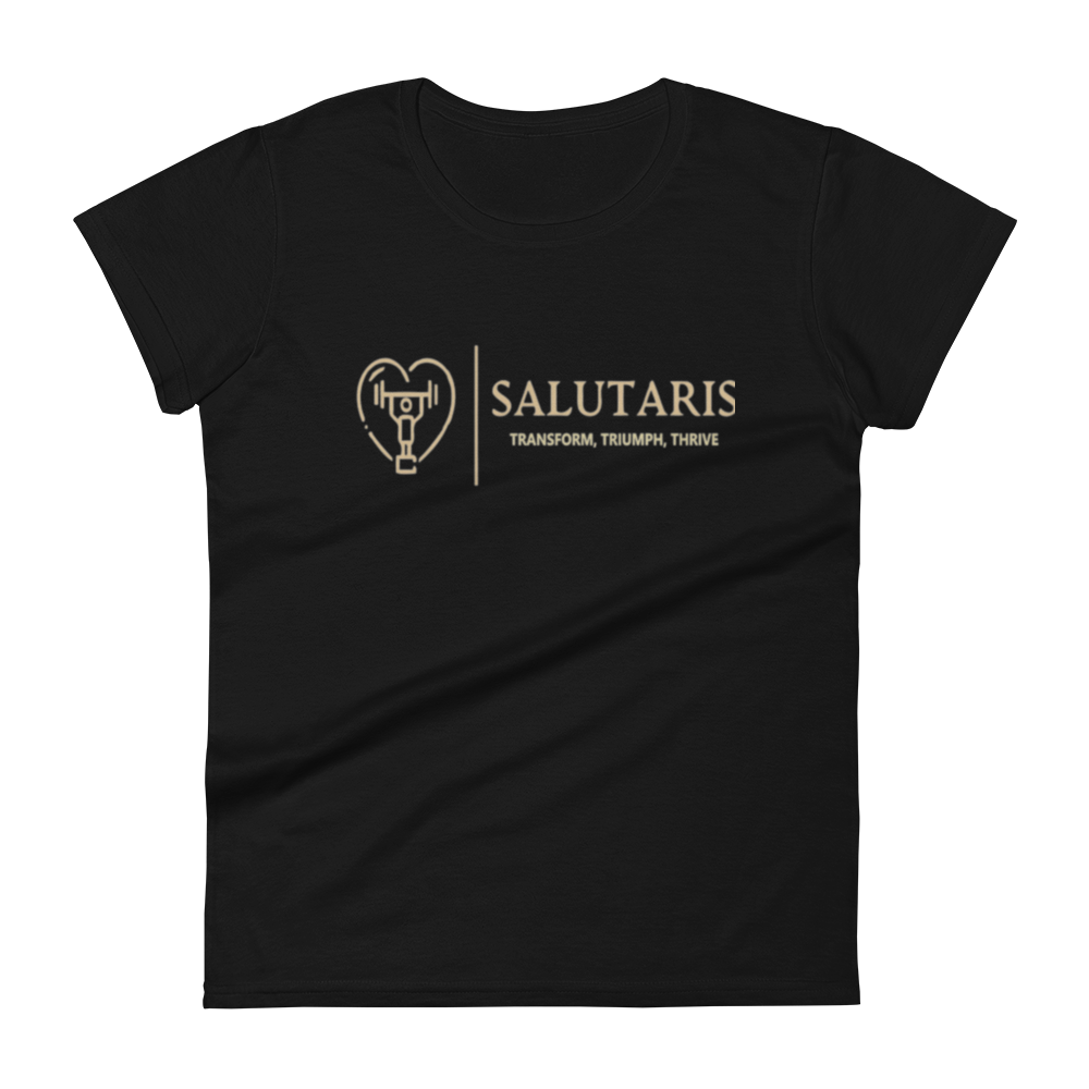 Salutaris Women's Classic Fit Short Sleeve T-Shirt - Salutaris Health and Fitness