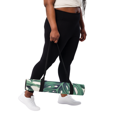 Tropical Leaves Yoga Mat